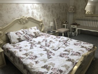 Lenjerie de pat pentru doua persoane, TDK Iacob, 100% bumbac, multicolor, 220x240 cm
