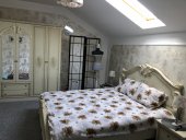 Lenjerie de pat pentru doua persoane, Cearceaf uni maro,TDK Iacob, 100% bumbac, multicolor, 220x240 cm