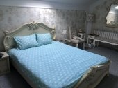 Lenjerie de pat pentru doua persoane, TDK Iacob, 100% bumbac, multicolor, 220x240 cm
