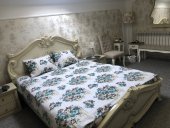 Lenjerie de pat pentru doua persoane, TDK Iacob, 100% bumbac, multicolor, 220x240 cm