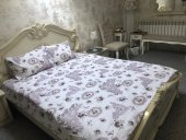 Lenjerie de pat pentru doua persoane, TDK Iacob, 100% bumbac, multicolor, 220x240 cm