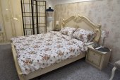 Lenjerie de pat pentru doua persoane, TDK Iacob, 100% bumbac, multicolor, 220x240 cm,