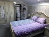 Lenjerie de pat pentru doua persoane, TDK Iacob, 100% bumbac, multicolor, 220x240 cm