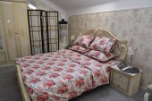 Lenjerie de pat pentru doua persoane, TDK Iacob, 100% bumbac satinat, multicolor, 235x200 cm