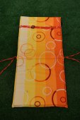 Perna pentru scaun gradina, bumbac, 110x45x3, multicolor