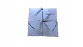 Set 4 pernute pentru scaun 40x40, bumbac, multicolor